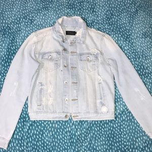Distressed Jean Jacket